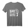 BLM Black Lives Matter Gegen Rassismus Protest Faust T-Shirt – Für Demos, friedliche Proteste & gesellschaftliches Engagement