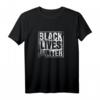 Black Lives Matter Statement T-Shirt - Vintage Edition gegen Rassismus, Polizeigewalt & für Gleichberechtigung