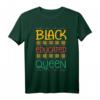 Schwarze Königin Afroamerikaner T-Shirt – Gebildete Black Power Kleidung für Schwarze Frauen, ideal für Graduation, Kwanzaa & kulturelle Anlässe