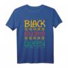 Schwarze Königin Afroamerikaner T-Shirt – Gebildete Black Power Kleidung für Schwarze Frauen, ideal für Graduation, Kwanzaa & kulturelle Anlässe