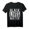 Black Lives Matter T-Shirt - Klassisch geschnitten, Statement-Shirt für soziale Gerechtigkeit
