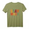 Stay Woke Black Lives Matter T-Shirt – Für Gleichberechtigung, Proteste & Black History Month – Attractives African Colors Design für Männer & Frauen