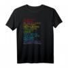 Science is Real Black Lives Matter LGBTQ+ Pride T-Shirt – Unterstützung für LGBTQ+ Community, Anti-Rassismus & Menschenrechte
