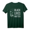 Black Lives Matter T-Shirt mit Fäuste-Grafik – Protestbekleidung für soziale Gerechtigkeit & Rassismus-Statements