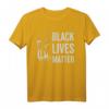 Black Lives Matter T-Shirt mit Fäuste-Grafik – Protestbekleidung für soziale Gerechtigkeit & Rassismus-Statements