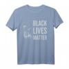 Black Lives Matter T-Shirt mit Fäuste-Grafik – Protestbekleidung für soziale Gerechtigkeit & Rassismus-Statements