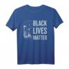 Black Lives Matter T-Shirt mit Fäuste-Grafik – Protestbekleidung für soziale Gerechtigkeit & Rassismus-Statements