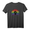 LGBT Pride Flag Fist BLM Black Lives Matter Retro Vintage Protest T-Shirt – Für Gleichheit, Menschenrechte & Anti-Rassismus