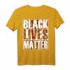 Oheneba: Black Lives Matter Kente-Muster T-Shirt - Kulturelles Statement für soziale Gerechtigkeit
