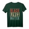 Vintage Retro Black Lives Matter T-Shirt – Protestshirt für Menschenrechte, Rassengleichheit & gesellschaftliches Engagement