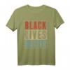 Vintage Retro Black Lives Matter T-Shirt – Protestshirt für Menschenrechte, Rassengleichheit & gesellschaftliches Engagement
