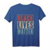 Vintage Retro Black Lives Matter T-Shirt – Protestshirt für Menschenrechte, Rassengleichheit & gesellschaftliches Engagement