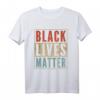 Vintage Retro Black Lives Matter T-Shirt – Protestshirt für Menschenrechte, Rassengleichheit & gesellschaftliches Engagement