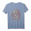 One Human Race - Black Lives Matter Fingerprint T-Shirt für Gleichheit, Toleranz und Bürgerrechte