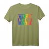 LGBTQ Pride & Black Lives Matter We March To End Hate 2020 T-Shirt – Unterstützung gegen Rassismus & Homophobie, Für Gerechtigkeit & Reform