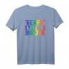LGBTQ Pride & Black Lives Matter We March To End Hate 2020 T-Shirt – Unterstützung gegen Rassismus & Homophobie, Für Gerechtigkeit & Reform