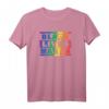 LGBTQ Pride & Black Lives Matter We March To End Hate 2020 T-Shirt – Unterstützung gegen Rassismus & Homophobie, Für Gerechtigkeit & Reform