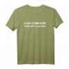 I Can't Breathe Black Lives Matter T-Shirt – Gegen Rassismus, Polizeigewalt & für Menschenrechte