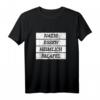 Nazis essen heimlich Falafel - Anti-Nazi & Black Lives Matter T-Shirt für Demo und Protest