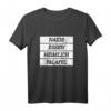 Nazis essen heimlich Falafel - Anti-Nazi & Black Lives Matter T-Shirt für Demo und Protest