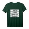Nazis essen heimlich Falafel - Anti-Nazi & Black Lives Matter T-Shirt für Demo und Protest