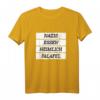 Nazis essen heimlich Falafel - Anti-Nazi & Black Lives Matter T-Shirt für Demo und Protest