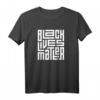 HapDeer Unterstützen BLM T-Shirt – Anti-Rassismus & Menschenrechte Geschenk für stolze Schwarze Männer und Frauen