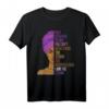 Black History Month Shirt African Woman Afro - I Am The Storm mit Pan-Afrikan-Flaggenfarben für schwarzen Stolz, Heritage & Black Lives Matter Unterstützung