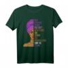 Black History Month Shirt African Woman Afro - I Am The Storm mit Pan-Afrikan-Flaggenfarben für schwarzen Stolz, Heritage & Black Lives Matter Unterstützung