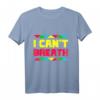 I can't Breath Black Lives Matter T-Shirt – Unterstütze Menschenrechte & schwarze Geschichte mit stylishen Anti-Rassismus Shirts