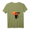 Damen Black History & Black Lives Matter T-Shirt mit V-Ausschnitt - Support für Black Culture & Social Justice