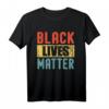 Vintage Black Lives Matter T-Shirt - Retro Design für sozialen Protest & politische Statements