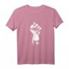 Black Lives Matter Anti-Rassismus T-Shirt mit Black Power Faust – Unterstütze die Bewegung gegen Hass, Faschismus und Rassismus