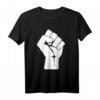 Black Power Faust T-Shirt - Black Lives Matter Bewegung & Soziale Gerechtigkeit zum HapDeer