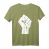 Black Power Faust T-Shirt - Black Lives Matter Bewegung & Soziale Gerechtigkeit zum HapDeer