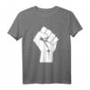 Black Power Faust T-Shirt - Black Lives Matter Bewegung & Soziale Gerechtigkeit zum HapDeer