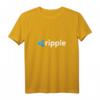 Damen Crypto XRP-Münzkryptowährungen T-Shirt mit Ripple-Logo - V-Ausschnitt für Krypto-Enthusiasten, Investoren & Blockchain-Fans