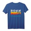 Bonn Skyline Bonner T-Shirt – Perfektes Geschenk für Stadtliebhaber und Bonn-Fans zu Geburtstag & Weihnachten