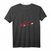 Damen Fußball Mom T-Shirt mit V-Ausschnitt – Sportliches Geschenk für Mama, Frau, Schwester oder Tante zum Muttertag, Geburtstag oder Fußballfan