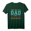 Stiefvater Papa Vater Spruch T-Shirt – Für Väter, Bonusdads & Eltern mit Liebe, klassisch geschnitten, doppelt genäht