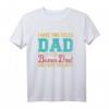 Stiefvater Papa Vater Spruch T-Shirt – Für Väter, Bonusdads & Eltern mit Liebe, klassisch geschnitten, doppelt genäht