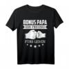 Bonus Papa Freund fürs Leben Patchwork Familie Stiefvater T-Shirt – Perfektes Geschenk für den besten Bonus Papa zum Geburtstag