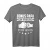 Bonus Papa Freund fürs Leben Patchwork Familie Stiefvater T-Shirt – Perfektes Geschenk für den besten Bonus Papa zum Geburtstag