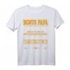 Bonus Papa T-Shirt – Persönliches Geschenk mit emotionaler Botschaft für Vatertag, Geburtstag, Weihnachten & Ostern