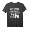 Offiziell der weltbeste Bonus Papa T-Shirt – Geschenk zum Geburtstag, Weihnachten & Vatertag für Stiefvater, Bonuspapa & Patchworkfamilie