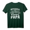 Offiziell der weltbeste Bonus Papa T-Shirt – Geschenk zum Geburtstag, Weihnachten & Vatertag für Stiefvater, Bonuspapa & Patchworkfamilie