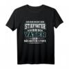 Herren T-Shirt Stiefvater - Lustiges Bonus Papa Geschenk mit Spruch für Weihnachten & Geburtstag