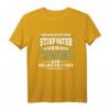 Herren T-Shirt Stiefvater - Lustiges Bonus Papa Geschenk mit Spruch für Weihnachten & Geburtstag