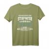 Herren T-Shirt Stiefvater - Lustiges Bonus Papa Geschenk mit Spruch für Weihnachten & Geburtstag