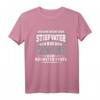 Herren T-Shirt Stiefvater - Lustiges Bonus Papa Geschenk mit Spruch für Weihnachten & Geburtstag
